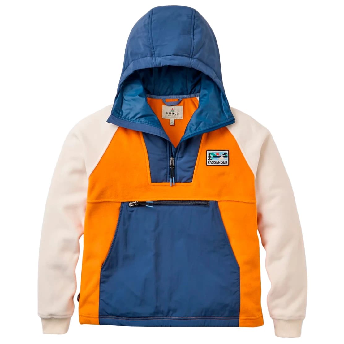 Дамски поларен пуловер Passenger Women's Alexander 3.0 Recycled Hooded Polar Fleece Fleece jacket - Sunrise Orange