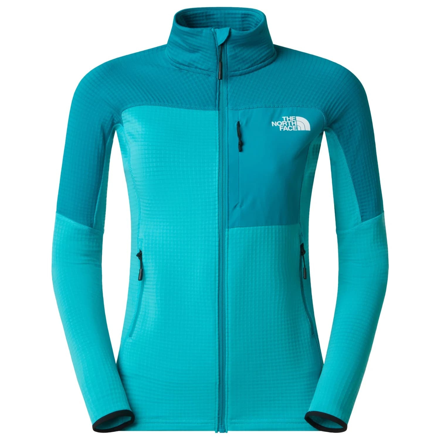 Дамско поларено яке The North Face Women's Polartec Powergrid Stormgap Jacket Fleece jacket - Galactic Blue / Deep Teal