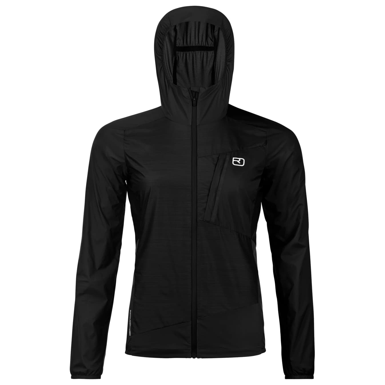 Дамско вълнено яке Ortovox Women's Trace Windbreaker Jacket Windproof jacket - Black Raven