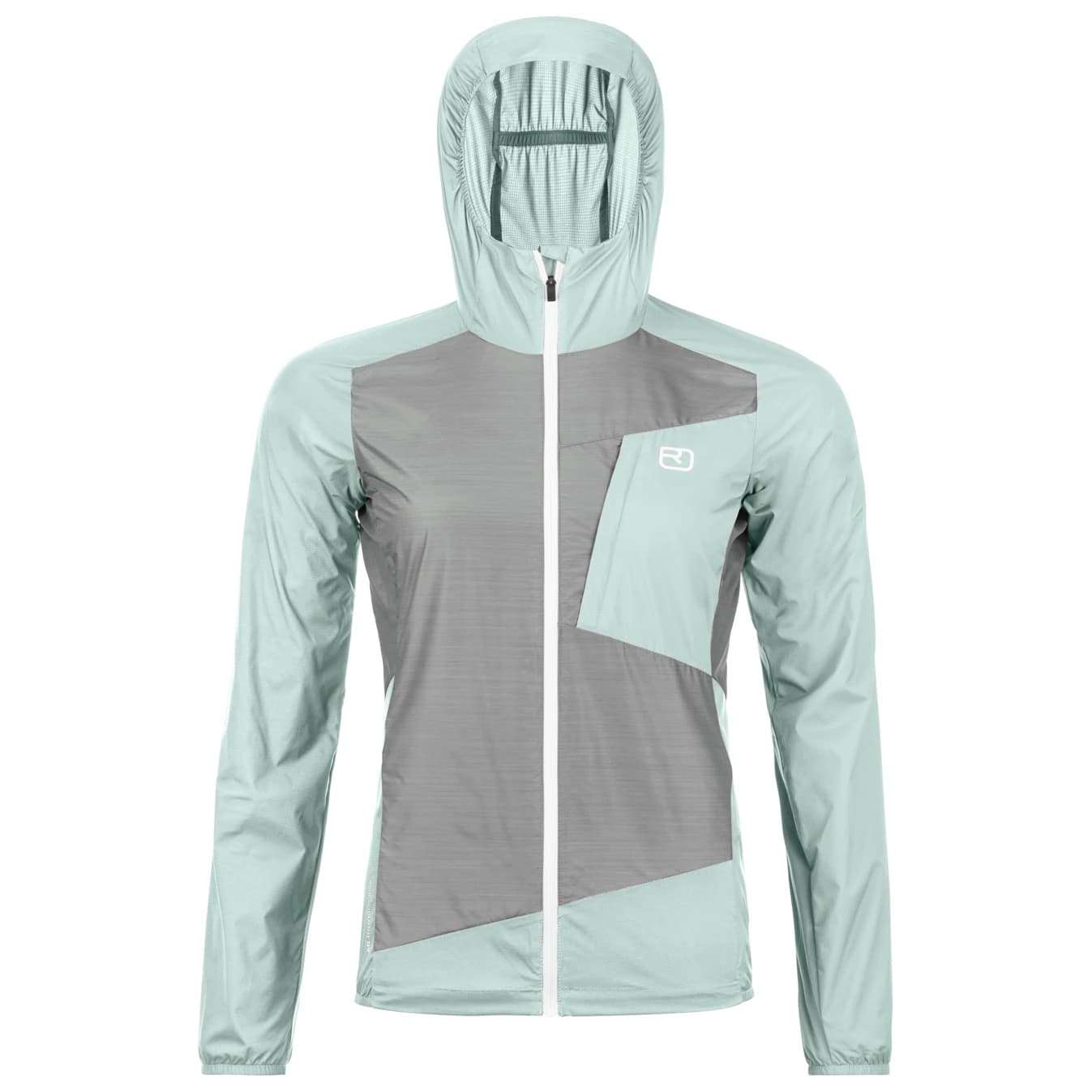 Дамско вълнено яке Ortovox Women's Trace Windbreaker Jacket Windproof jacket - Green Sage