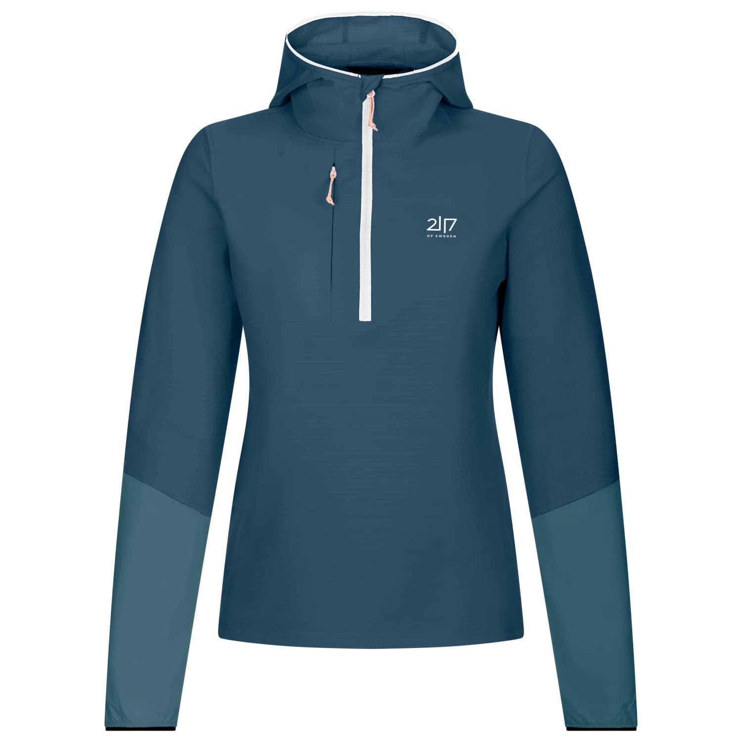 Дамско поларено яке 2117 of Sweden Women's Gyljen Waffle Hoodie Fleece jacket - Navy