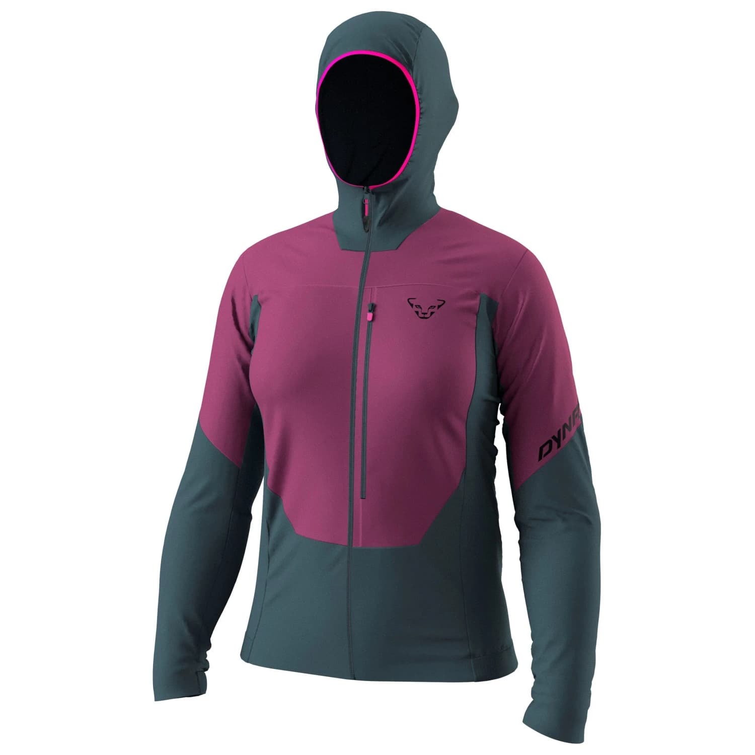 Дамско поларено яке Dynafit Women's Traverse Insulation Hooded Jacket Fleece jacket - Magenta