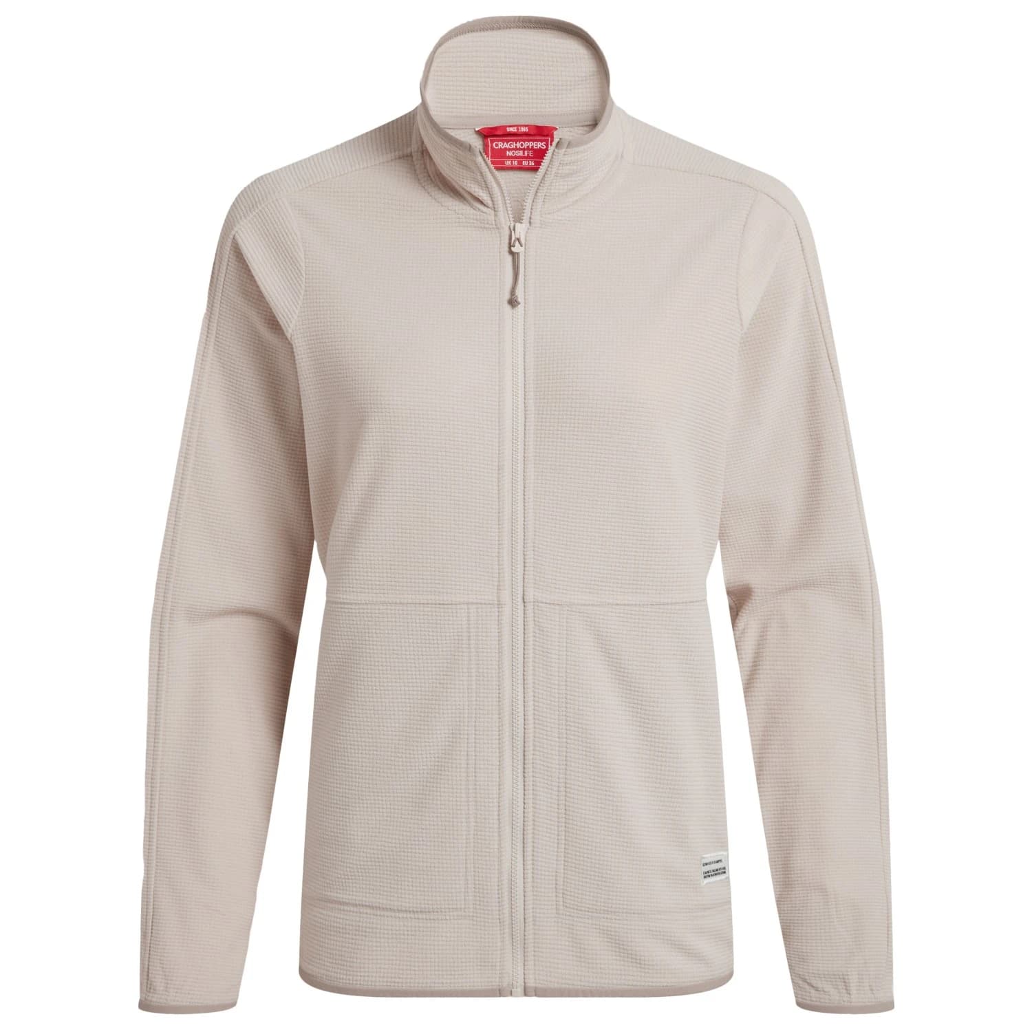 Дамско поларено яке Craghoppers Women's Nosilife Anya II Jacket Fleece jacket - Oyster