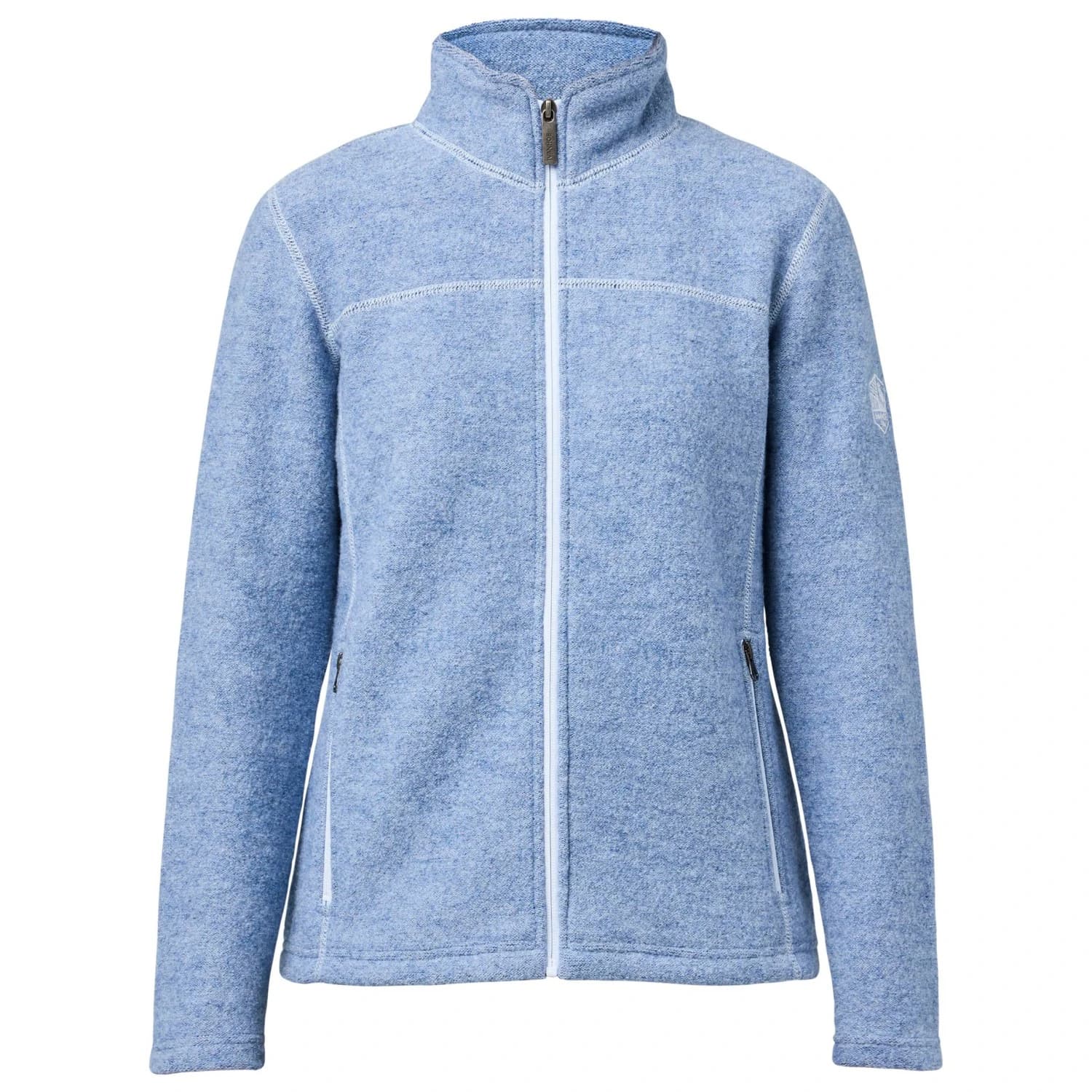 Дамско вълнено яке Ivanhoe of Sweden Women's Beata Full Zip Wool jacket - Faded Denim