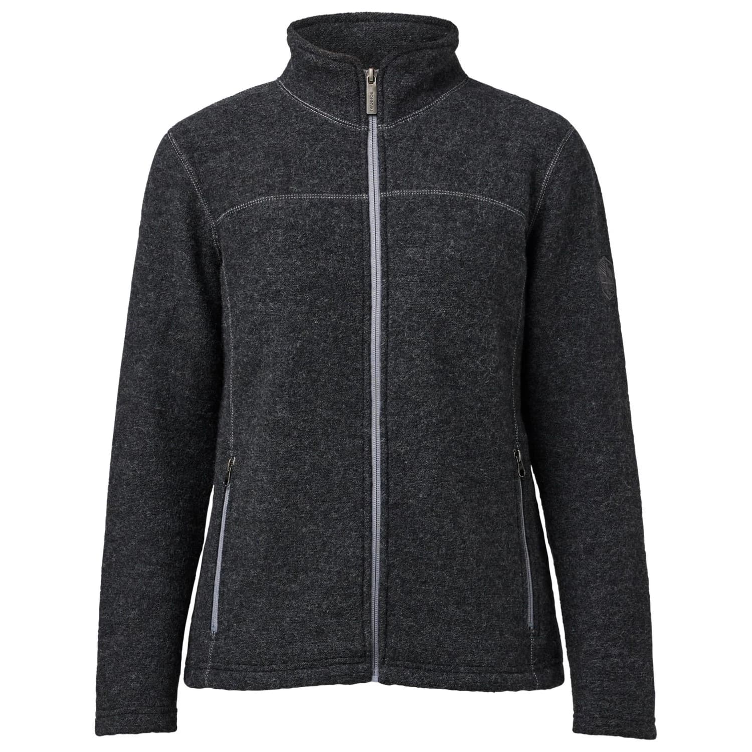 Дамско вълнено яке Ivanhoe of Sweden Women's Beata Full Zip Wool jacket - Graphite Marl