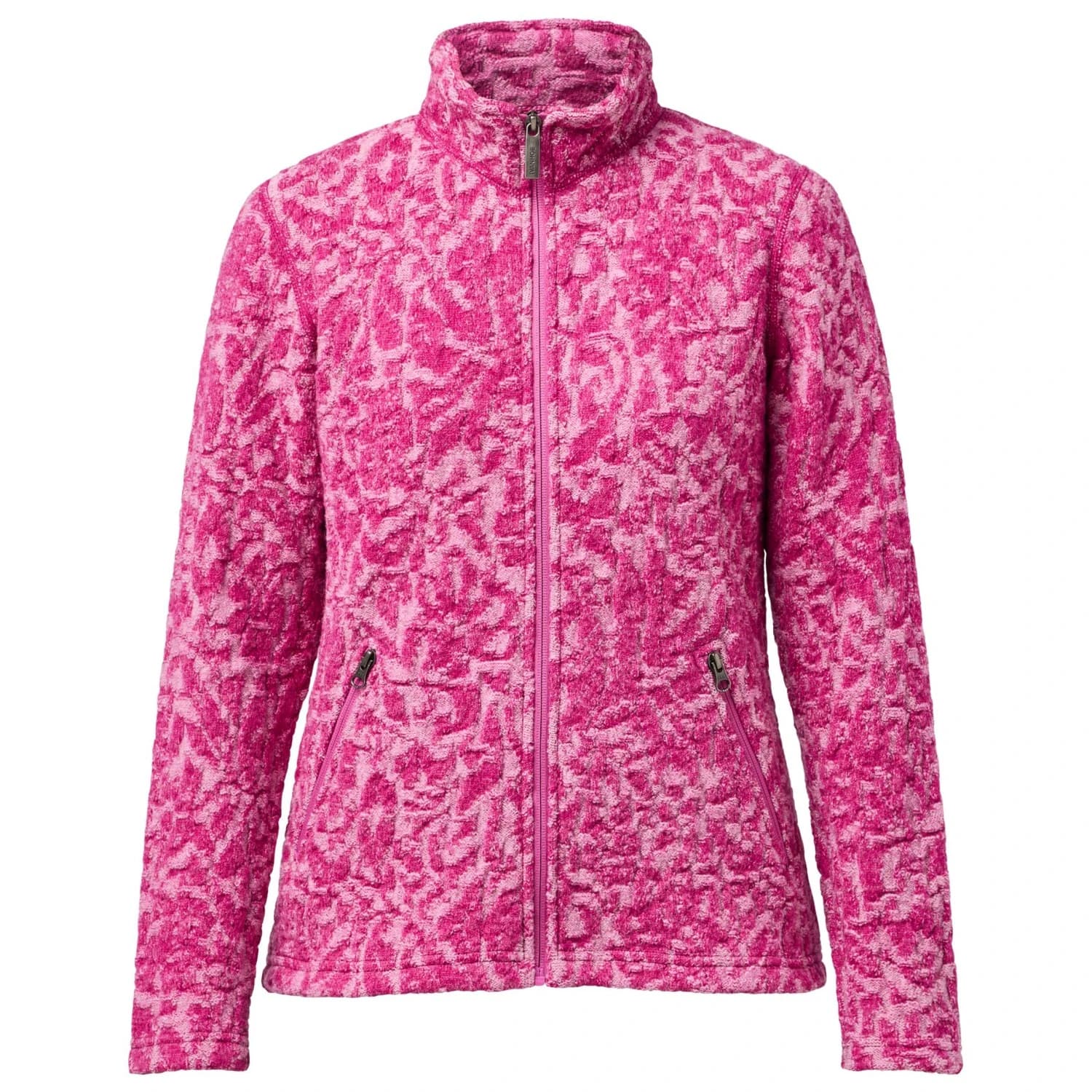 Дамско вълнено яке Ivanhoe of Sweden Women's Tuva Jaquard Wool jacket - Very Berry