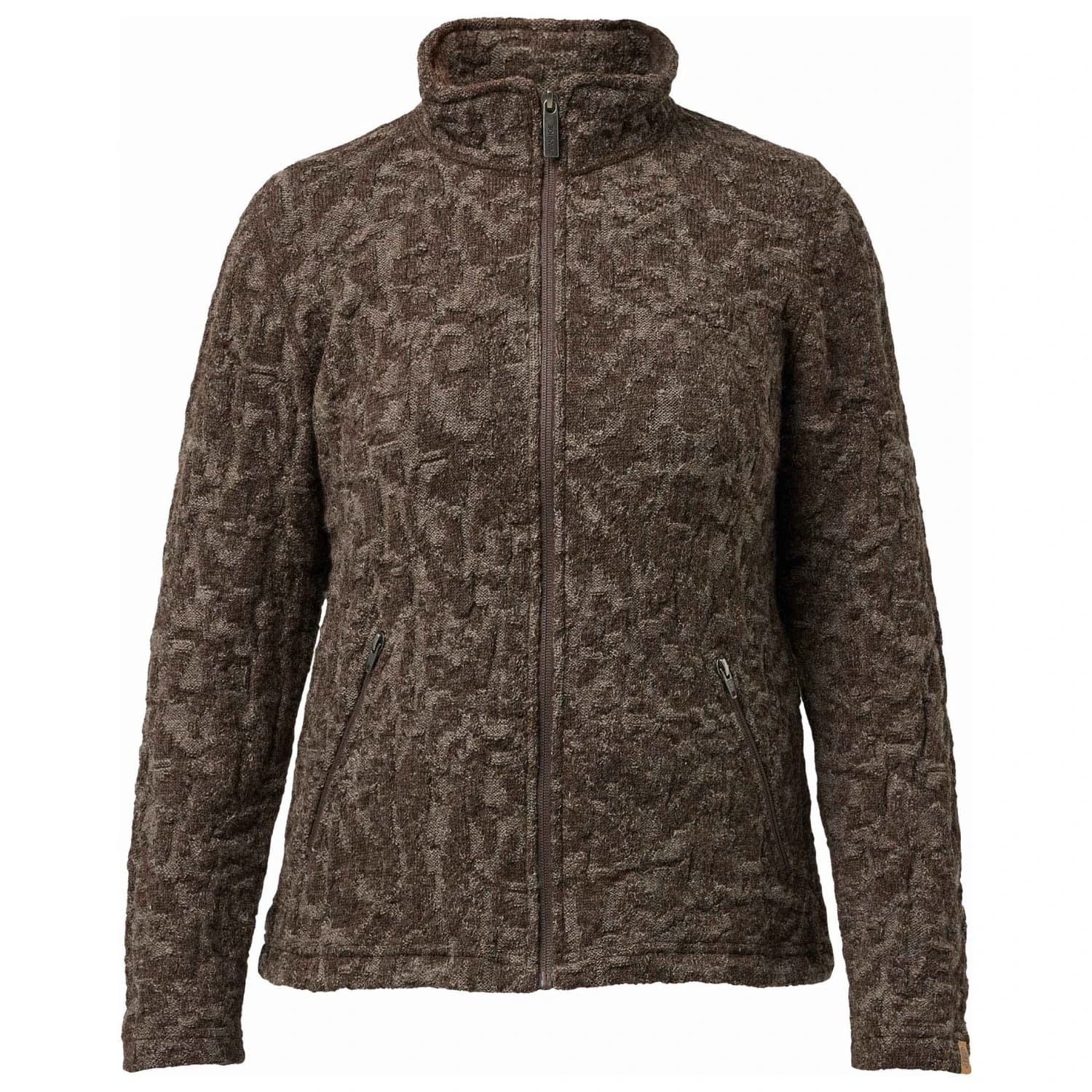 Вълнено яке Ivanhoe of Sweden Women's Tuva Jaquard Wool jacket - Chocolate