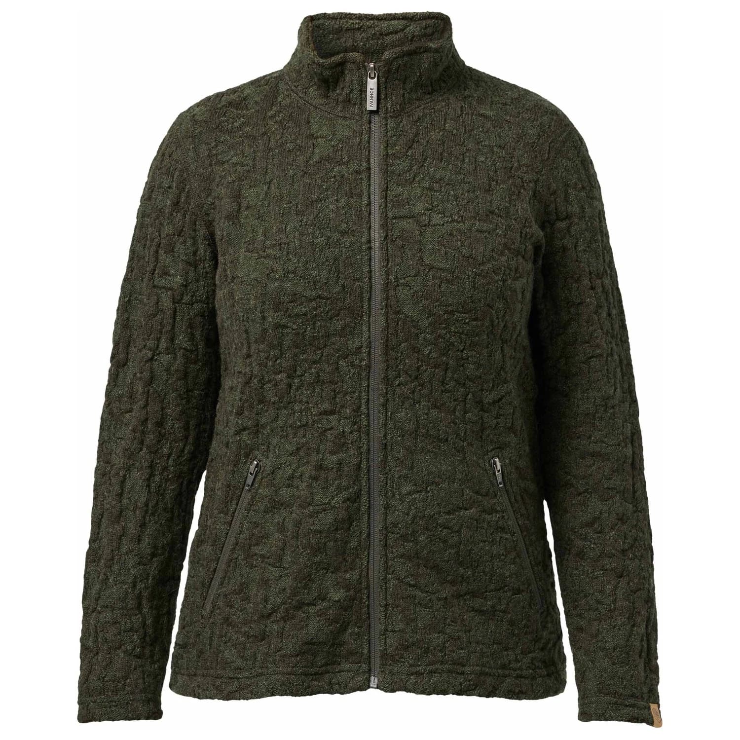 Вълнено яке Ivanhoe of Sweden Women's Tuva Jaquard Wool jacket - Loden Green