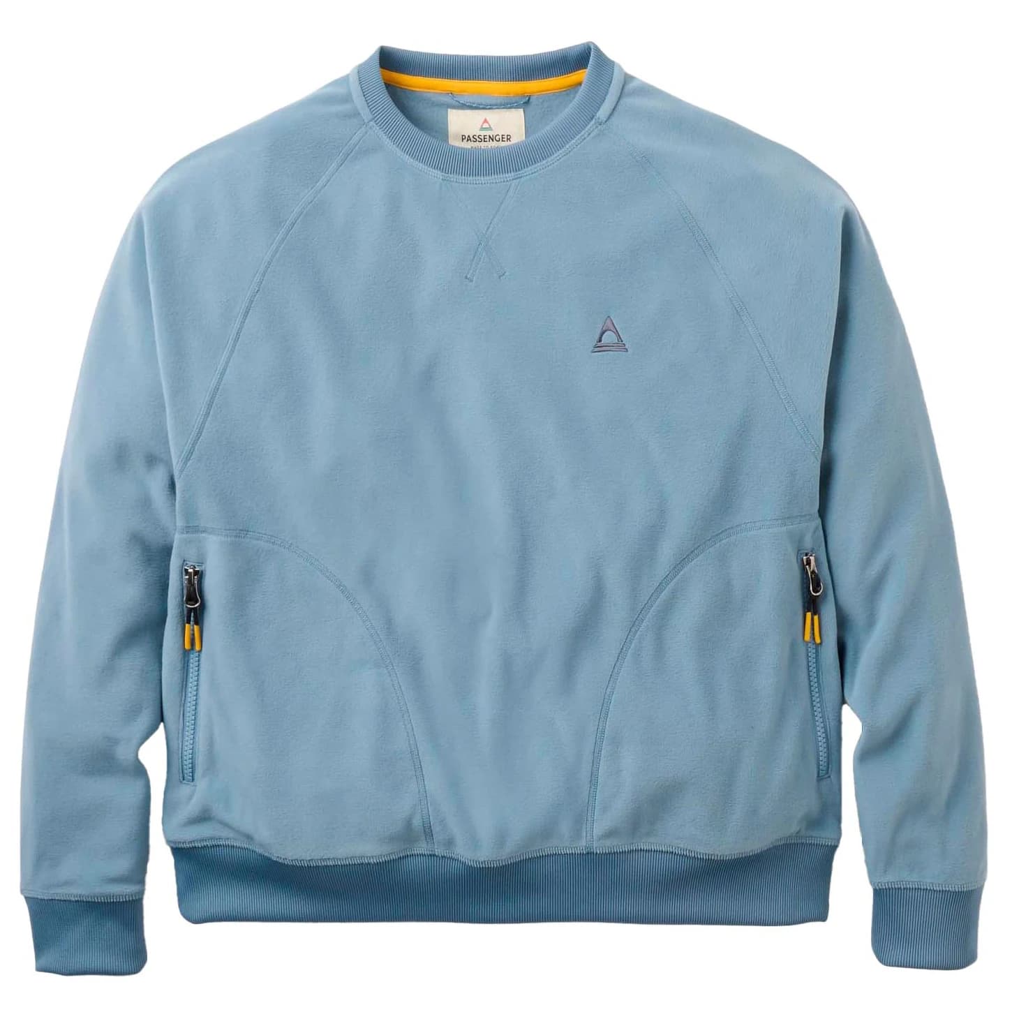 Дамски поларен пуловер Passenger Women's Ayla Micro Polartec Crew Fleece Fleece jumper - Stormy Blue