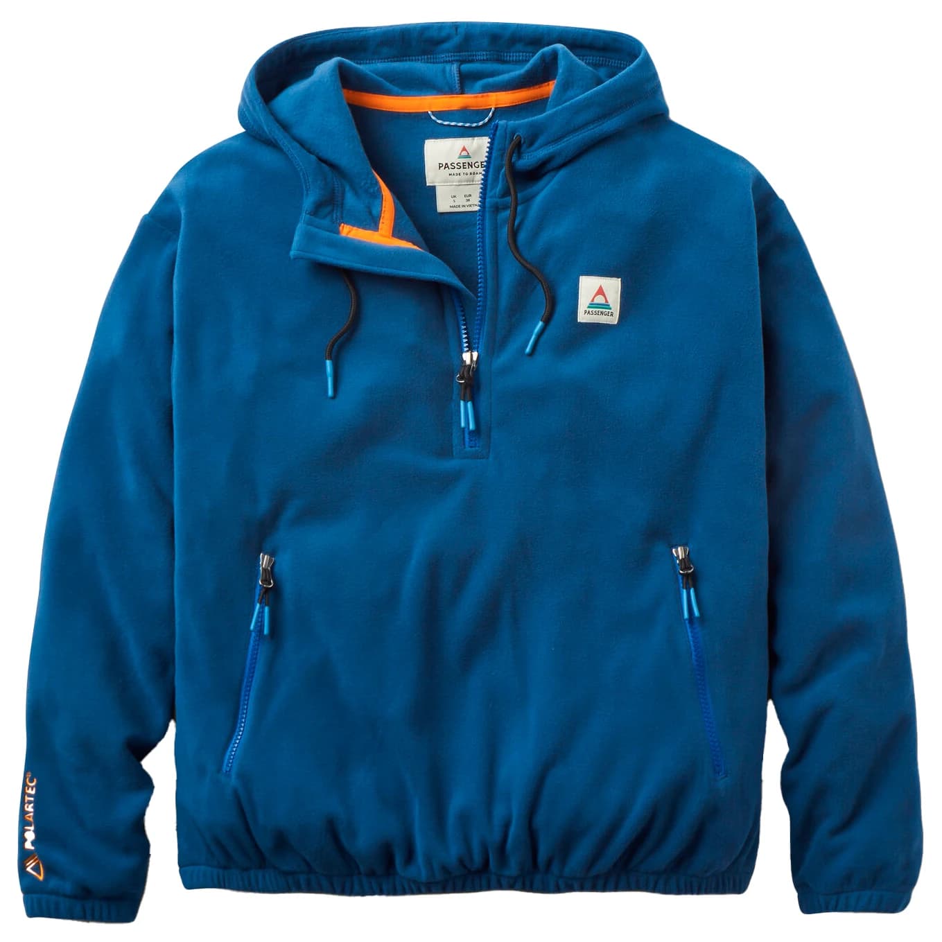 Поларен пуловер Passenger Women's Ayla Micro Polartec Hooded Fleece Fleece jumper - Dark Denim