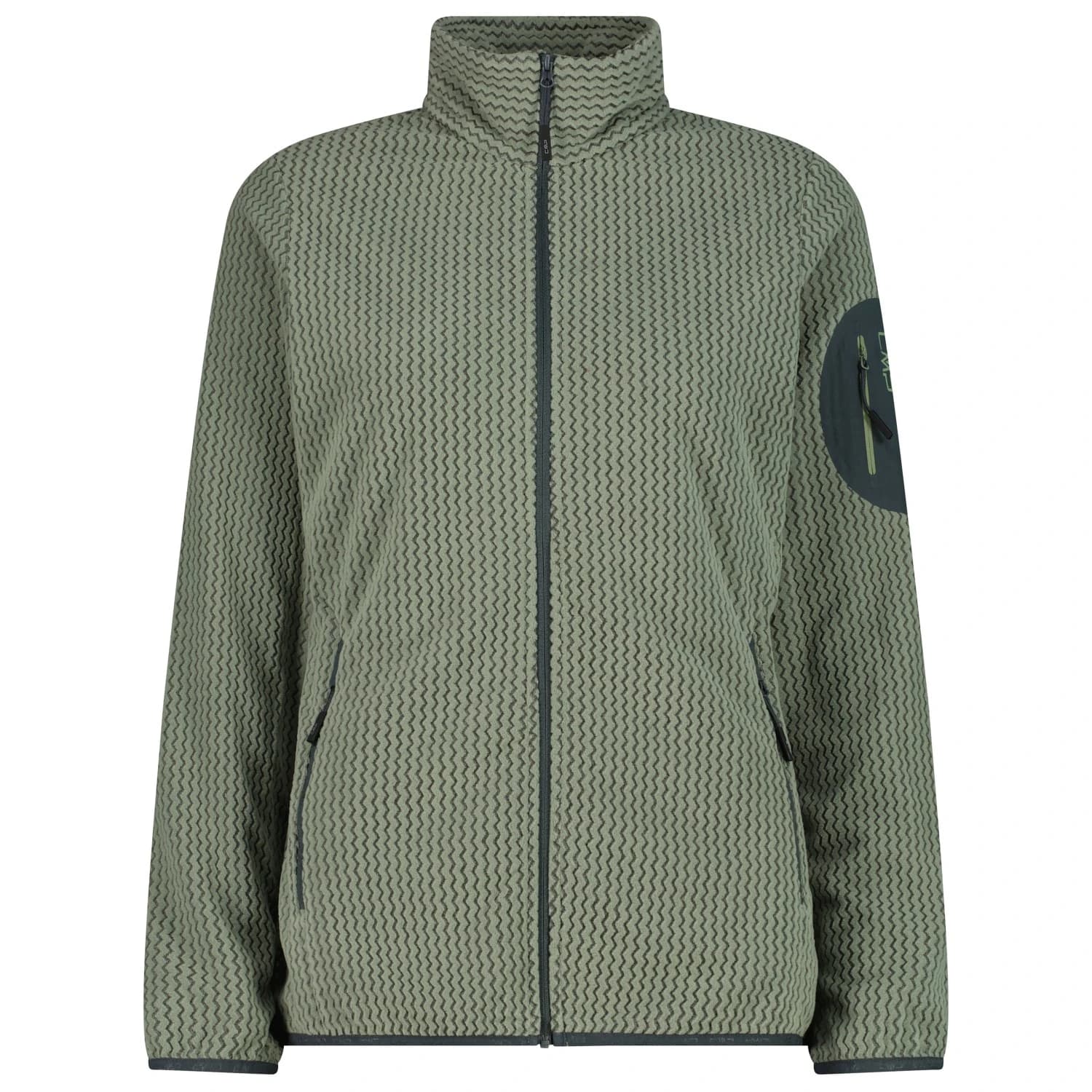 Поларено яке CMP Women's Jacket 36H1296 Fleece jacket - Green Tea