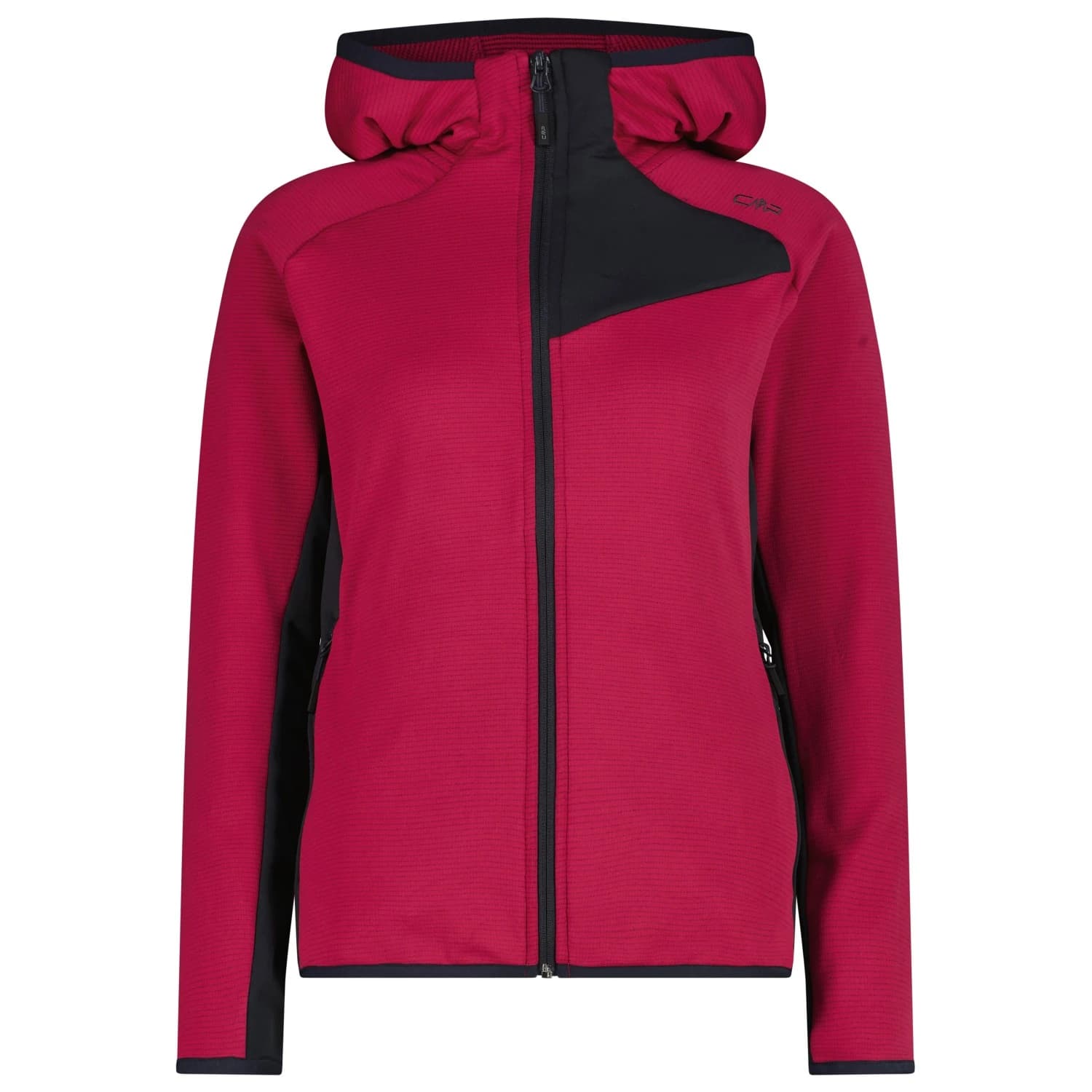 Дамско поларено яке CMP Women's Jacket Fix Hood 36G1816 Fleece jacket - Amaranto