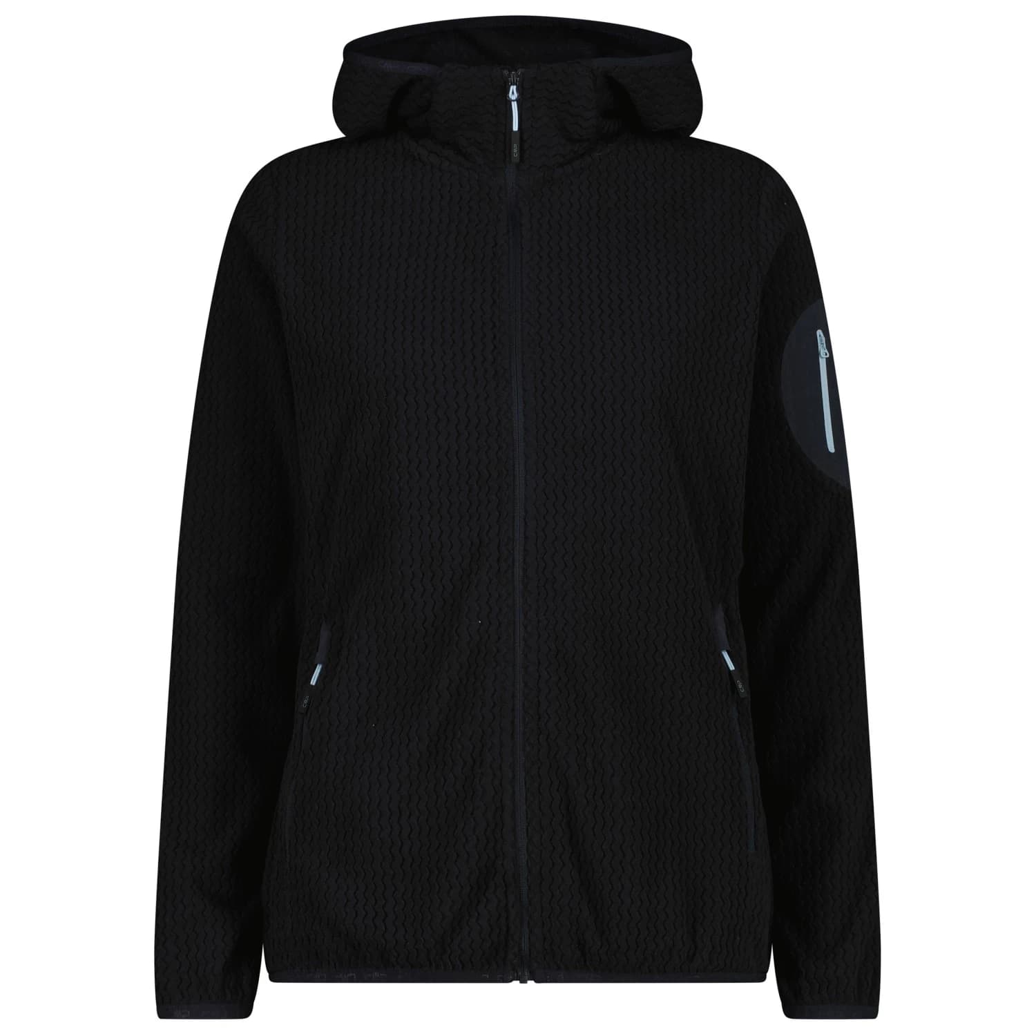 Дамско поларено яке CMP Women's Jacket Fix Hood 36H1286 Fleece jacket - Antracite
