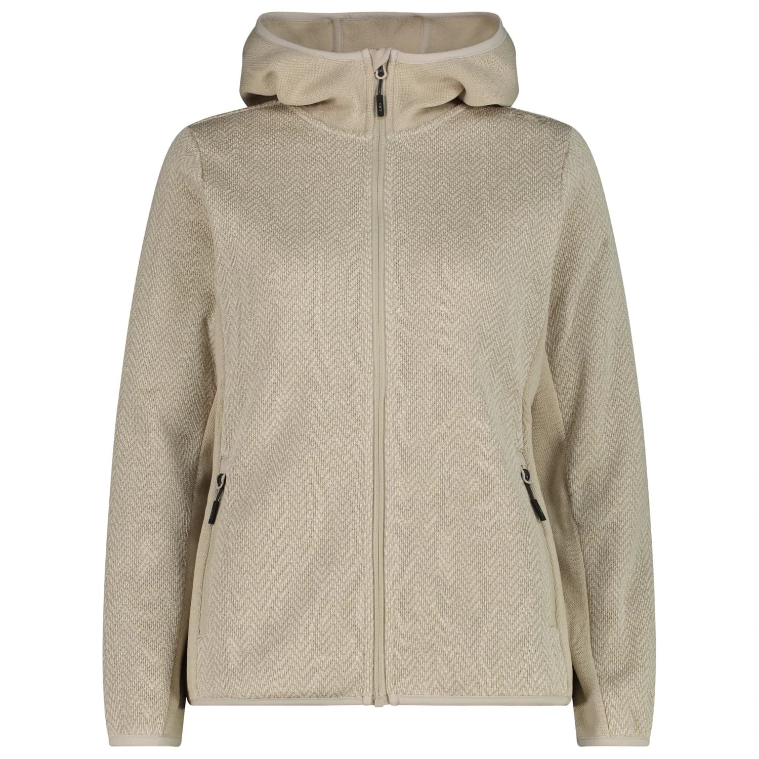 Поларено яке CMP Women's Jacket Fix Hood 36H2676 Fleece jacket - Kaki