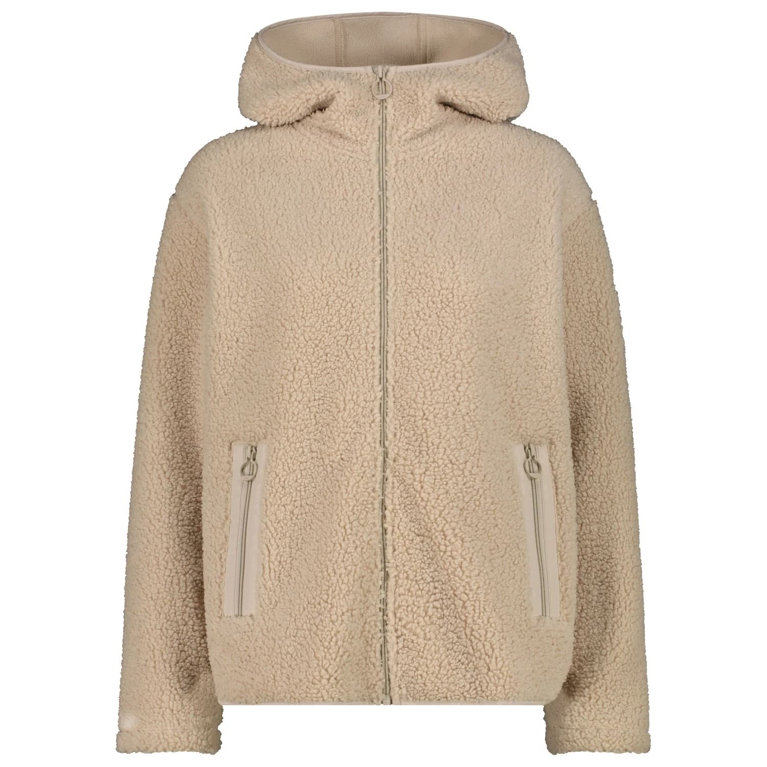 Дамско поларено яке CMP Women's Jacket Fix Hood 36P2916 Fleece jacket - Kaki