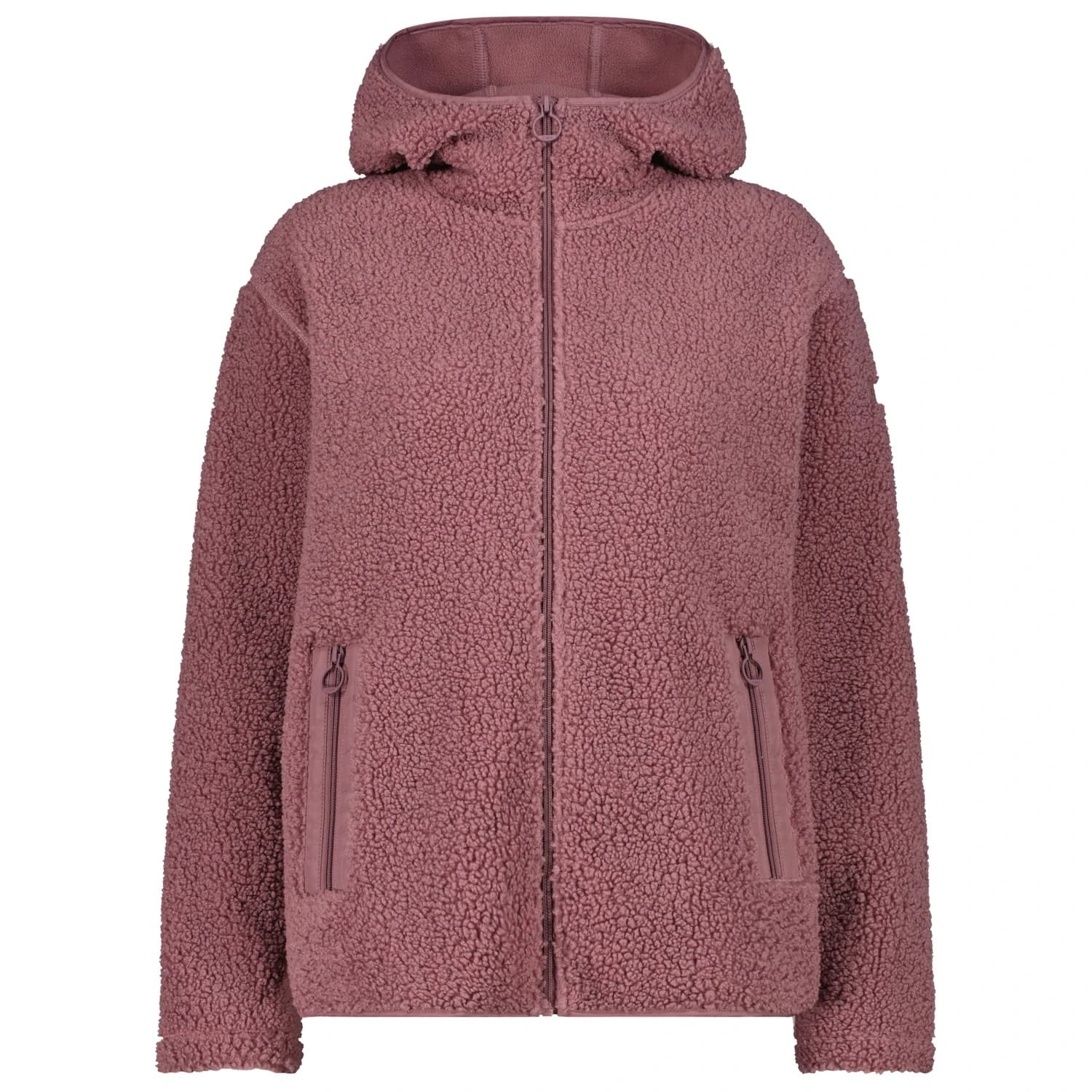 Дамско поларено яке CMP Women's Jacket Fix Hood 36P2916 Fleece jacket - Malva