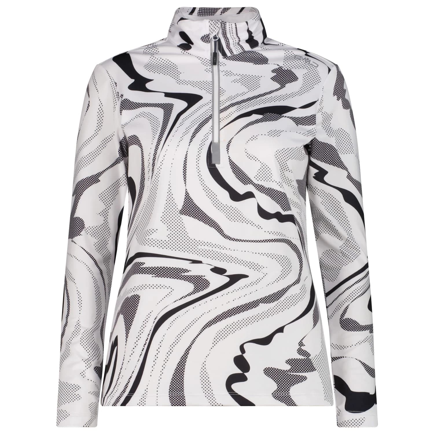 Поларен пуловер CMP Women's Sweat 36L1406 Fleece jumper - B.Co Gesso / Antracite