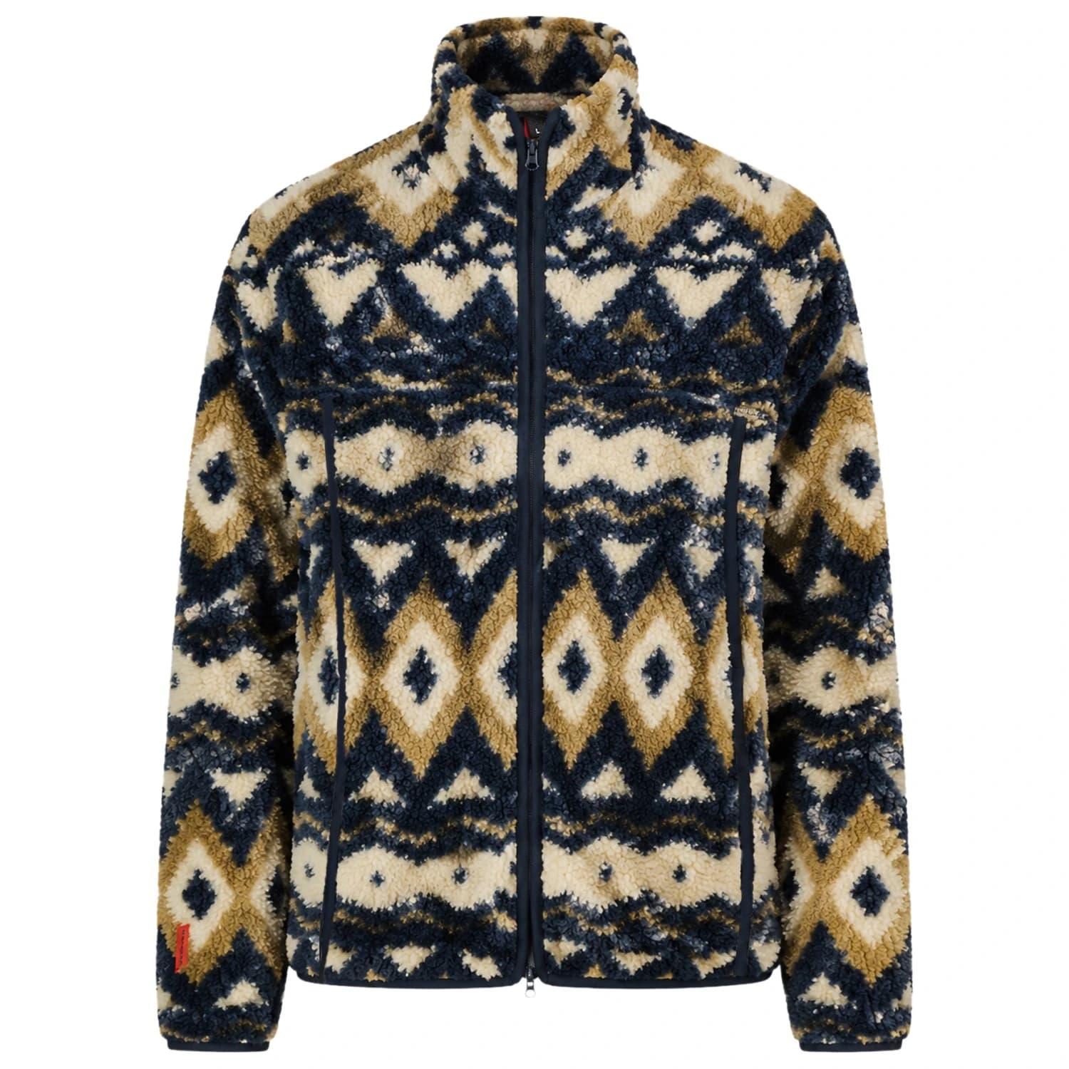 Поларено яке The Mountain Studio Women's Soft Pile Print Jacket Fleece jacket - Kelp