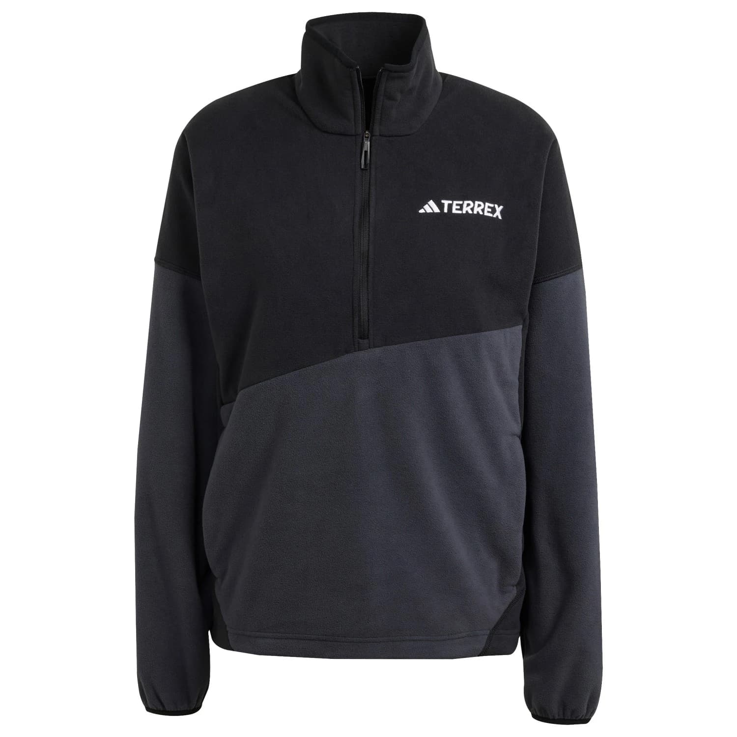 Дамски поларен пуловер adidas Terrex Women's MT ClimaWarm Fleece Anorak Fleece jumper - Black / Carbon