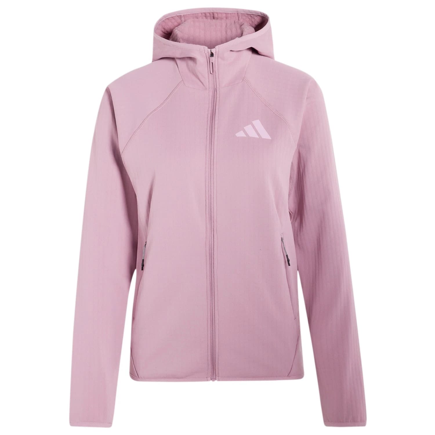 Дамско поларено яке adidas Terrex Women's Xperior VK Fleece Hooded Jacket Fleece jacket - Magic Mauve