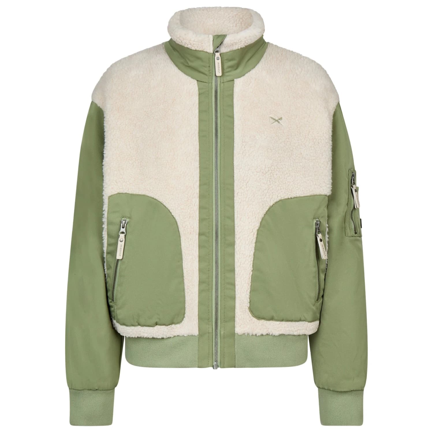 Дамско поларено яке Iriedaily Women's Arctik Bomber Jacket Fleece jacket - Light / Olive