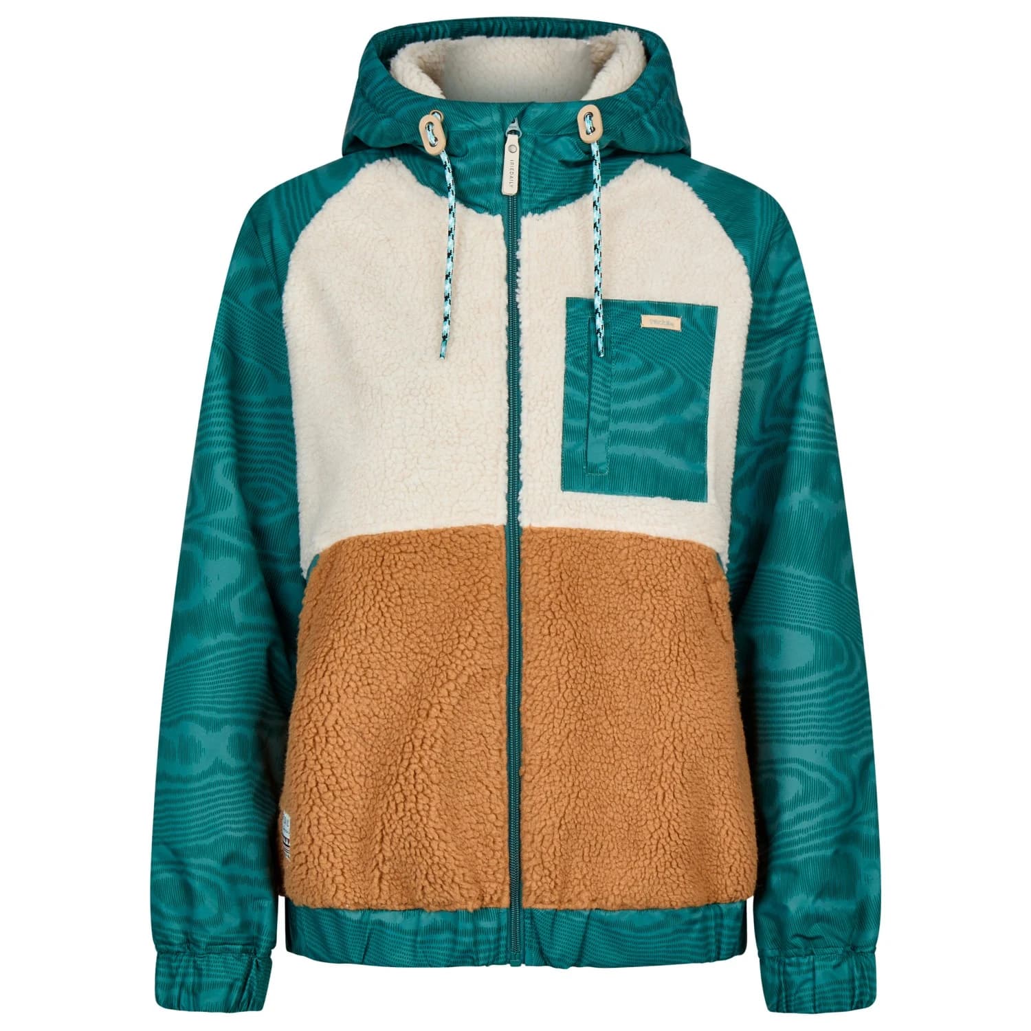 Дамско поларено яке Iriedaily Women's Arctikmix 2.0 Jacket Fleece jacket - Dark Jungle