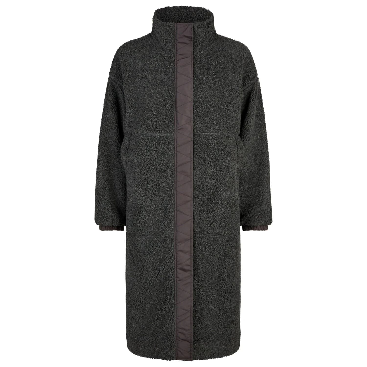 Дамско поларено яке Iriedaily Women's Fluffy Teddy Coat Fleece jacket - Black / Melange