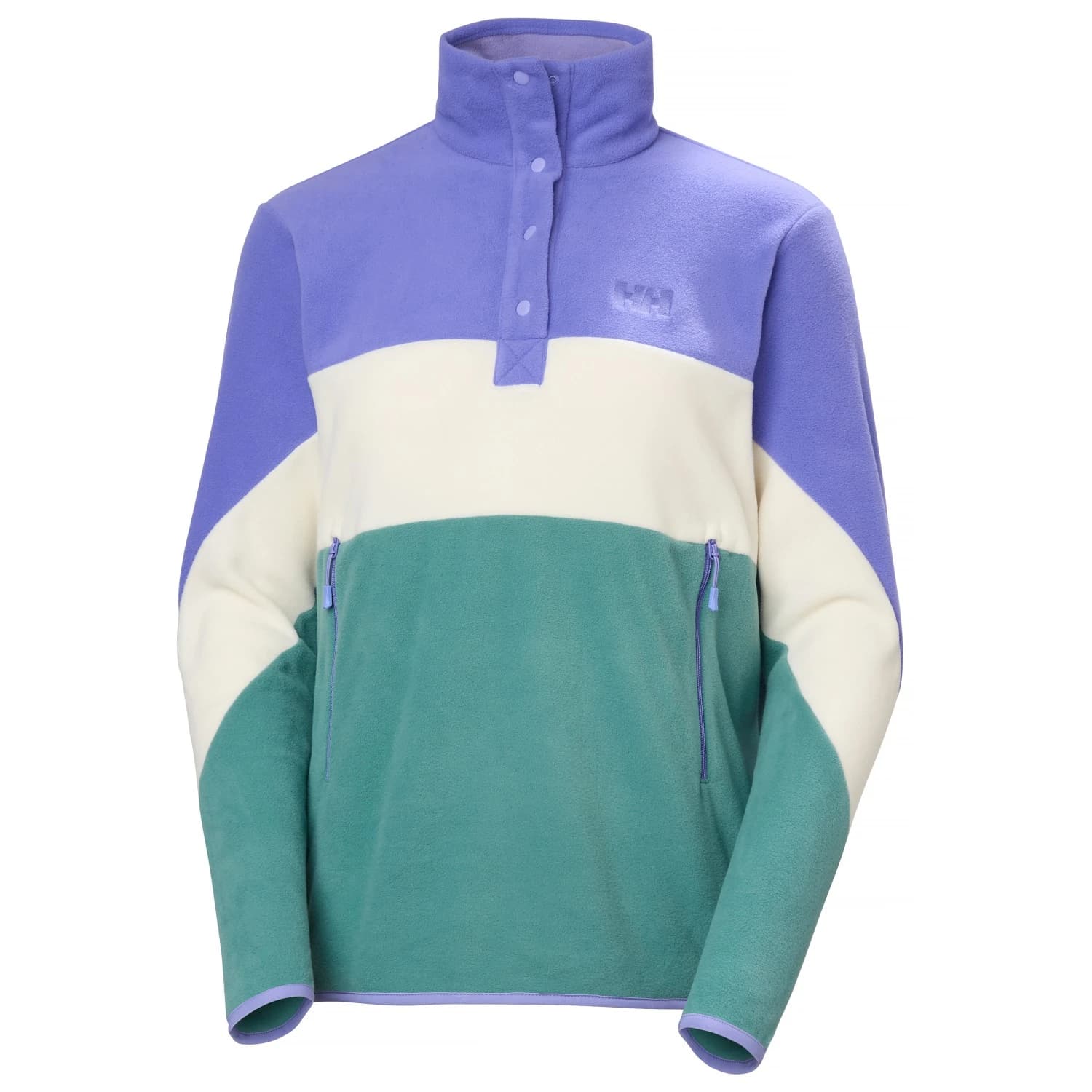 Дамски поларен пуловер Helly Hansen Women's Daybreaker Hugg Snap Fleece Fleece jumper - Ultra Violet