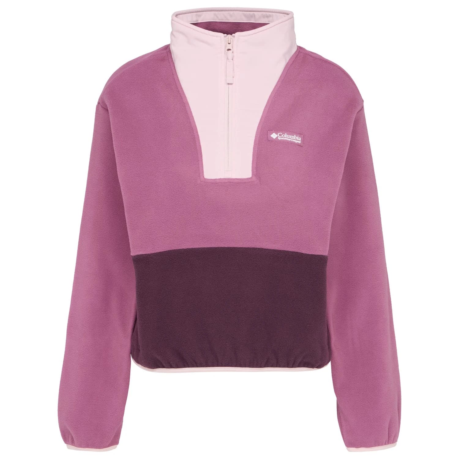 Поларен пуловер Columbia Women's Sequoia Grove II Half Zip Fleece Fleece jumper - Antique Mauve / Moonvista / Mineral Pink