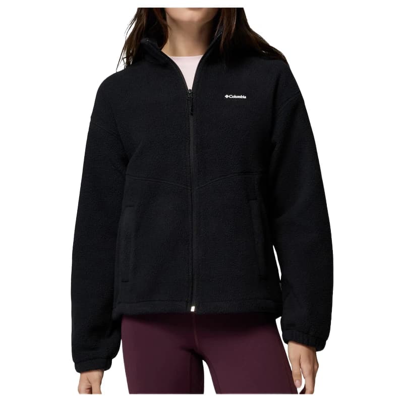 Дамско поларено яке Columbia Women's Timber Meadow MTR Fleece Full Zip Fleece jacket - Black