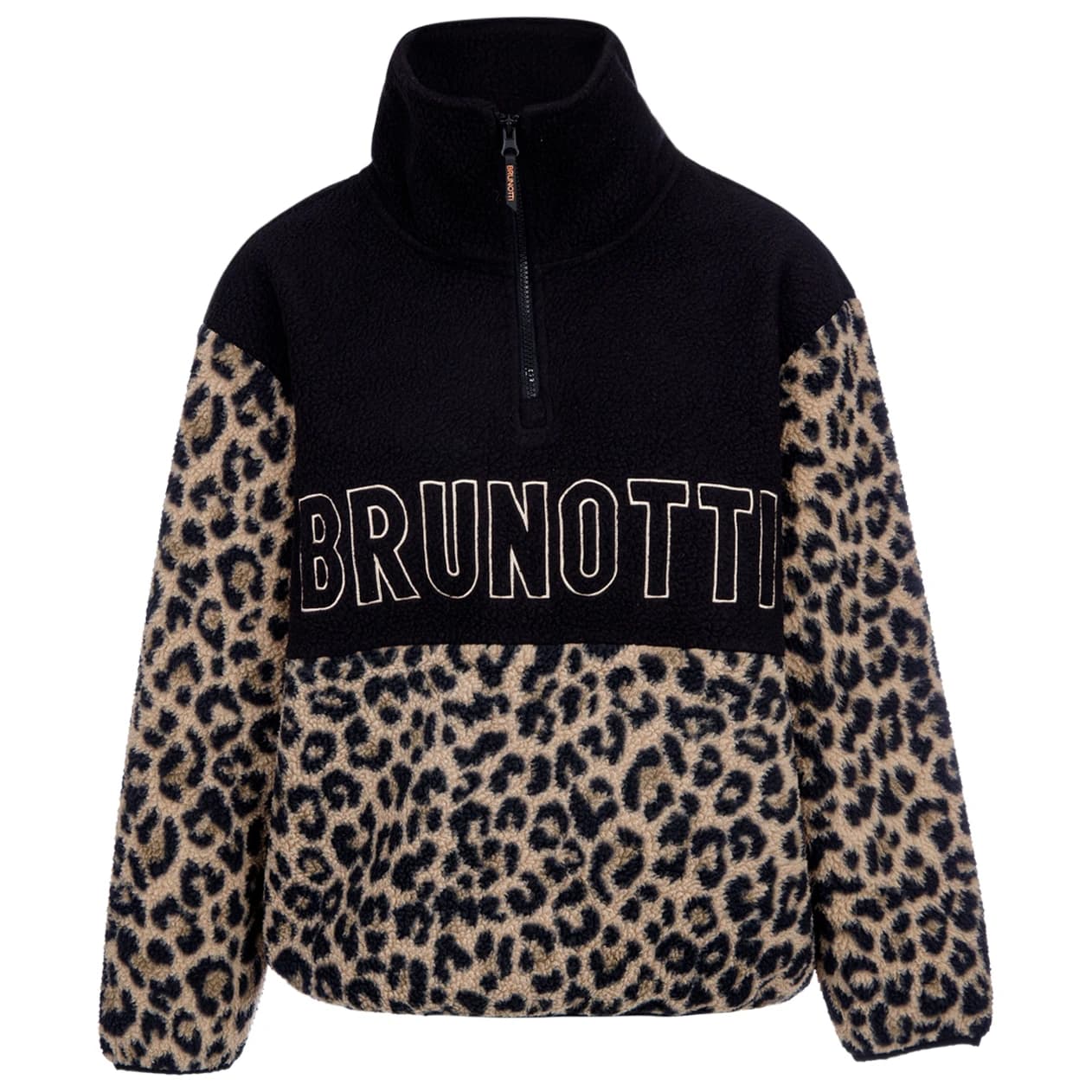 Поларен пуловер Brunotti Women's Chondra-Print Fleece jumper - Polar Fungi