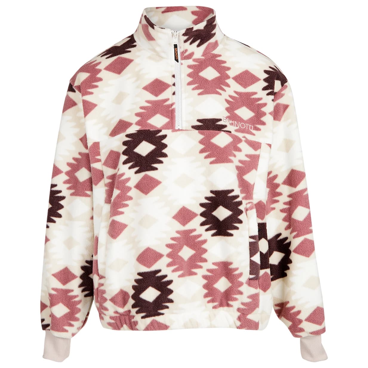 Поларен пуловер Brunotti Women's Peggy Fleece jumper - Moonbeam