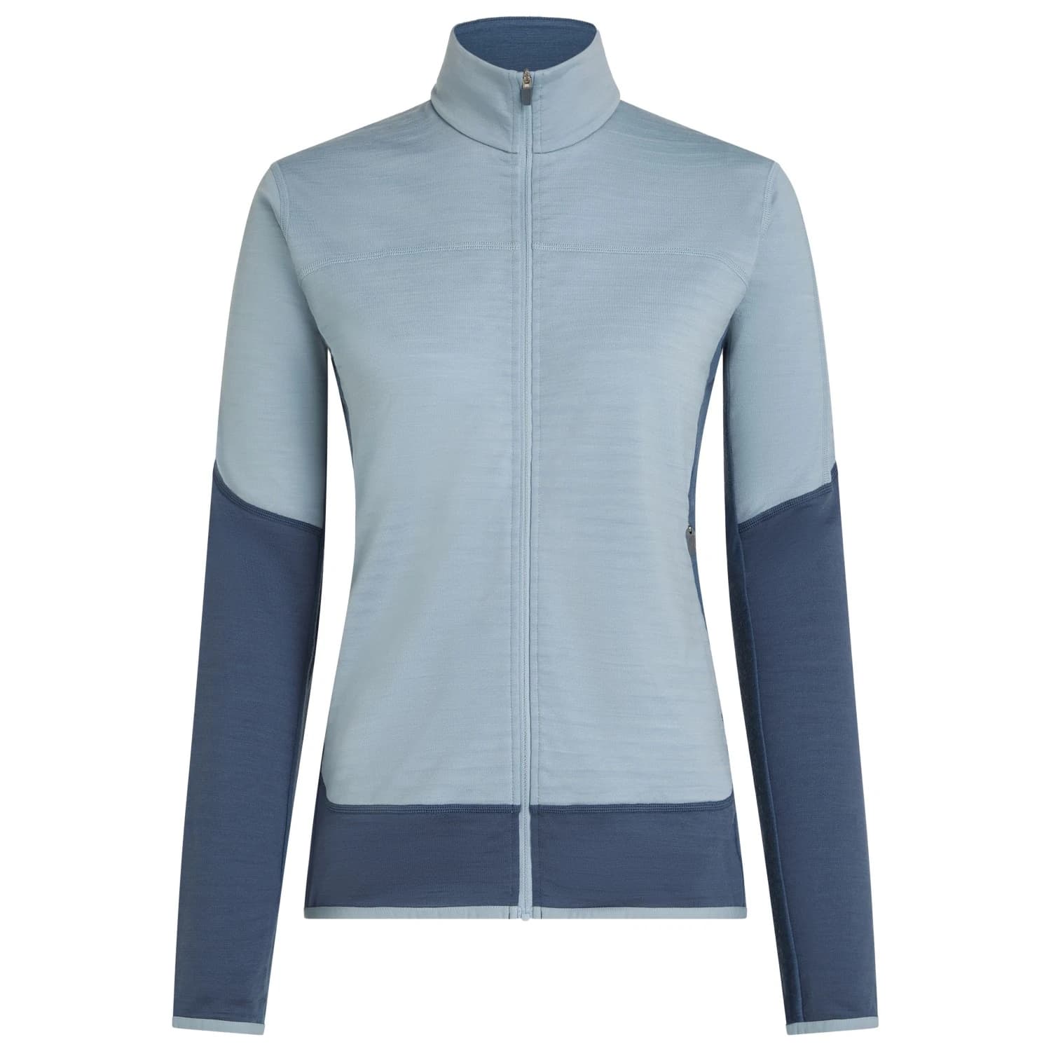 Вълнено яке Icebreaker Women's Merino 300 Realfleece Desc L/S Zip Merino jacket - Dawn / Zincblue / Cb