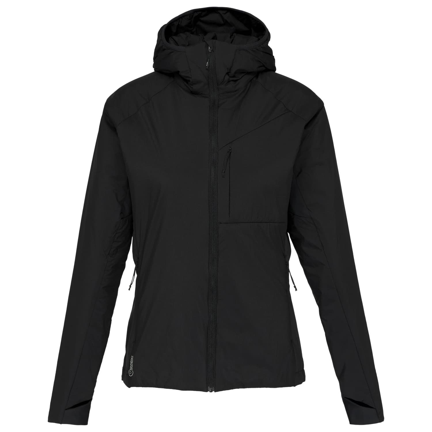 Вълнено яке Stoic Women's MountainWool60 JokkmokkSt. Hybrid Hoody II Wool jacket - Black
