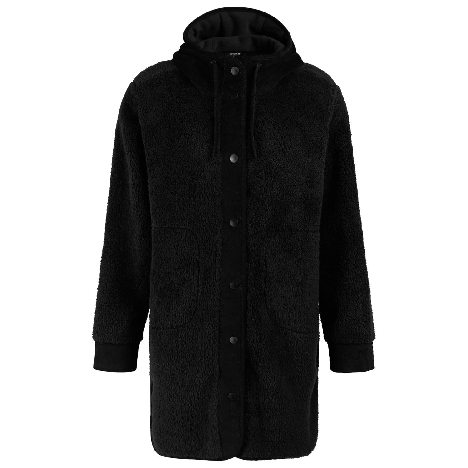 Поларено яке Protest Women's PRTKatia Outdoor Long Jacket Fleece jacket - True Black
