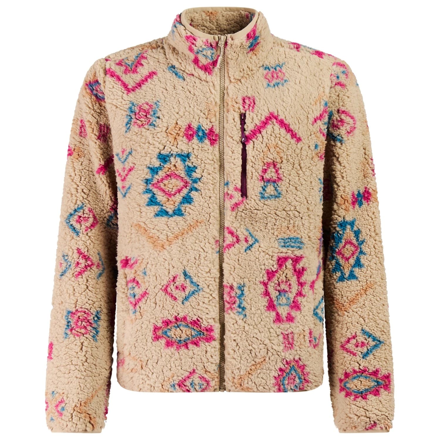 Поларено яке Protest Women's PRTPayton Full Zip Top Fleece jacket - Rebelpurple