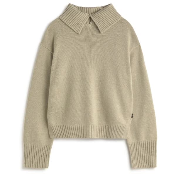 Вълнен пуловер Ecoalf Women's Adria Knit Jumper - Nacar