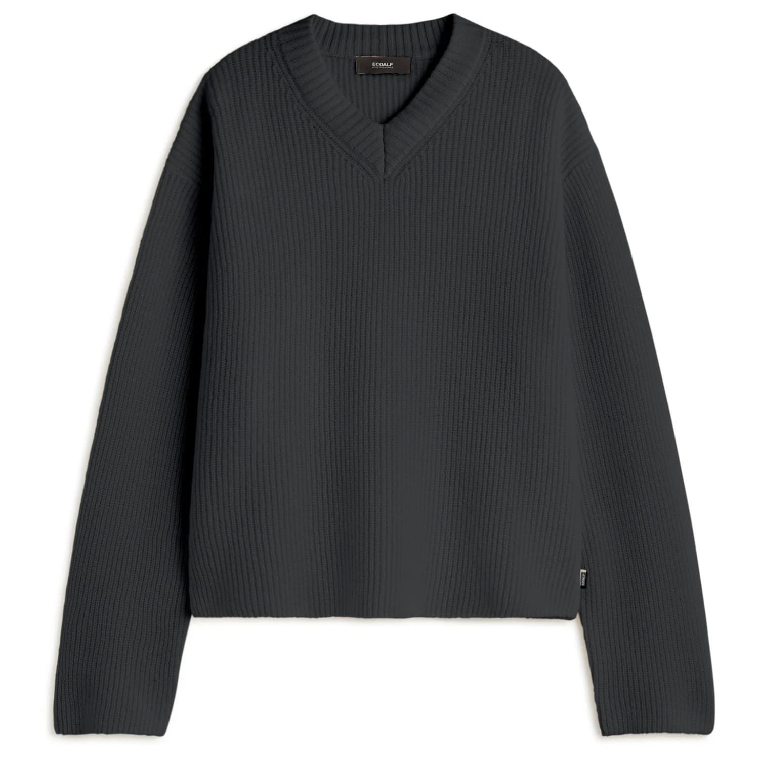 Вълнен пуловер Ecoalf Women's Lara Knit Wool jumper - Dark Grey Melange