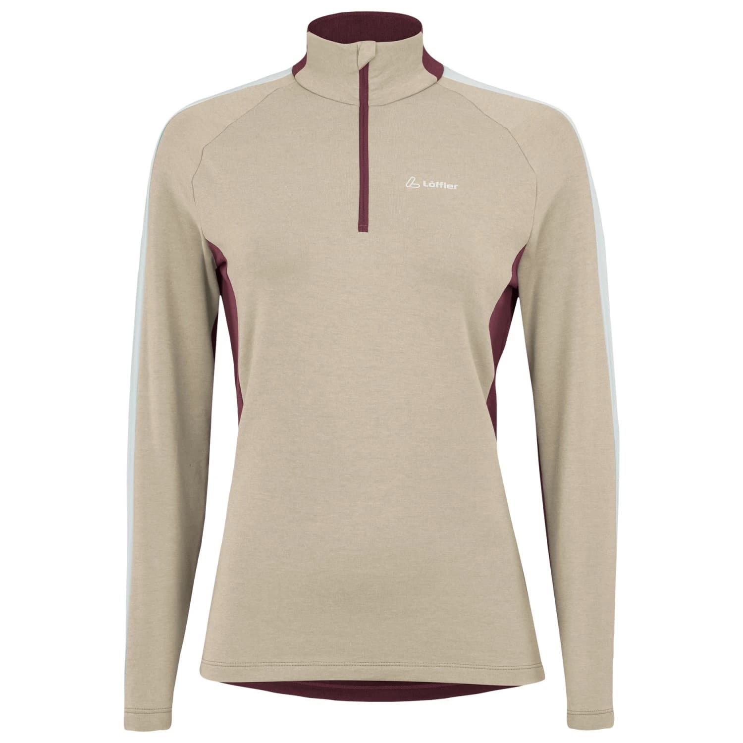 Поларен пуловер Löffler Women's Midlayer Racing Transtex Fleece jumper - Sahara