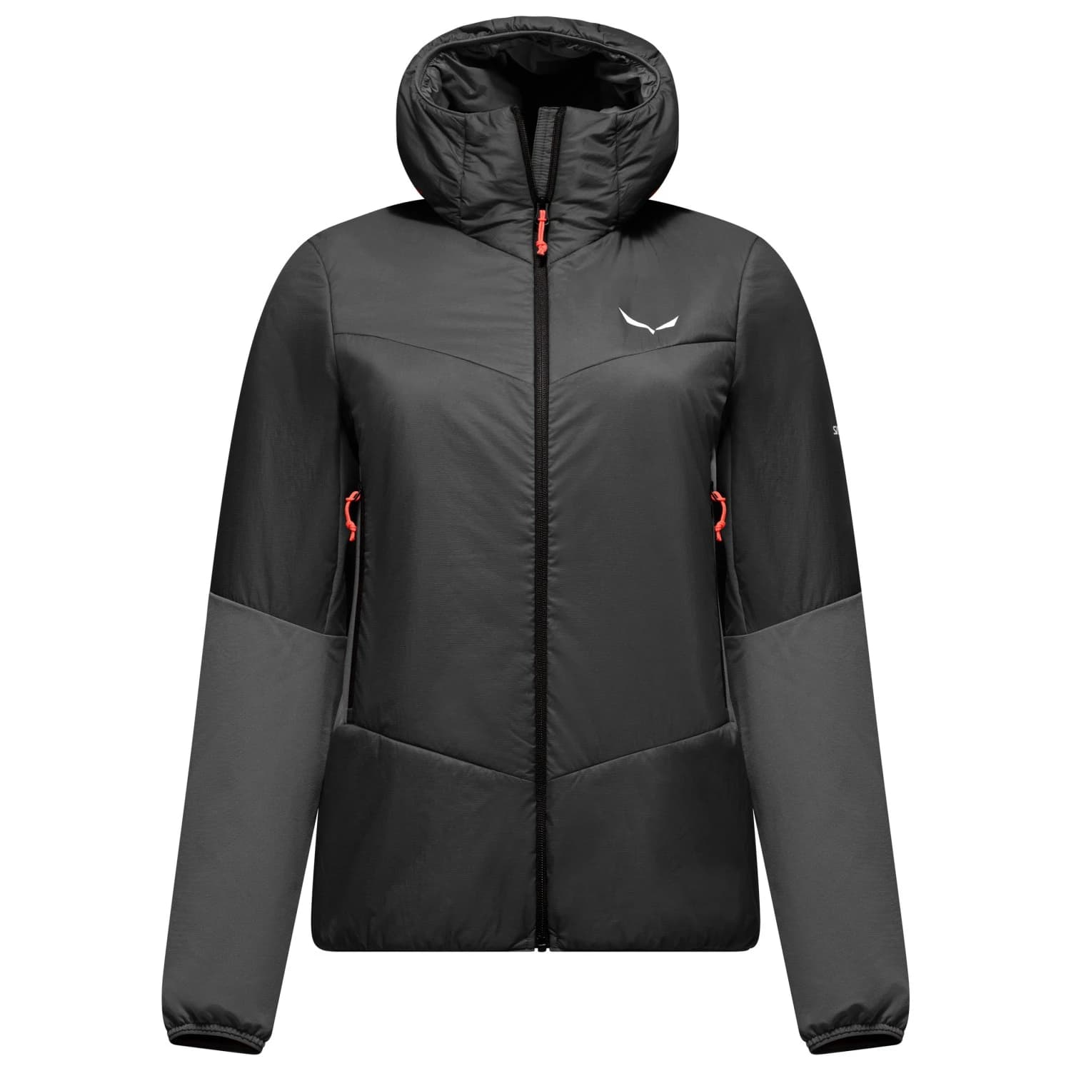 Дамско вълнено яке Salewa Women's Ortles Hybrid TW Air Jacket Hybrid jacket - Black Out