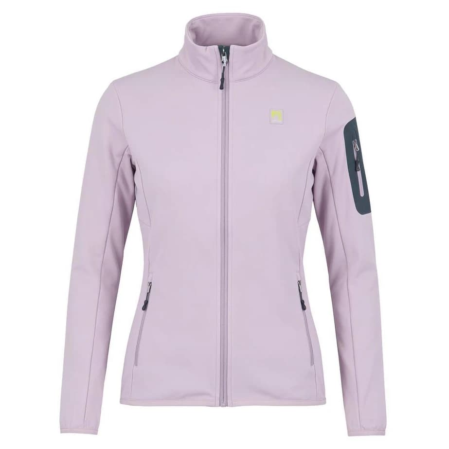 Поларено яке Karpos Women's Bigontina Full Zip Fleece Fleece jacket - Lilac