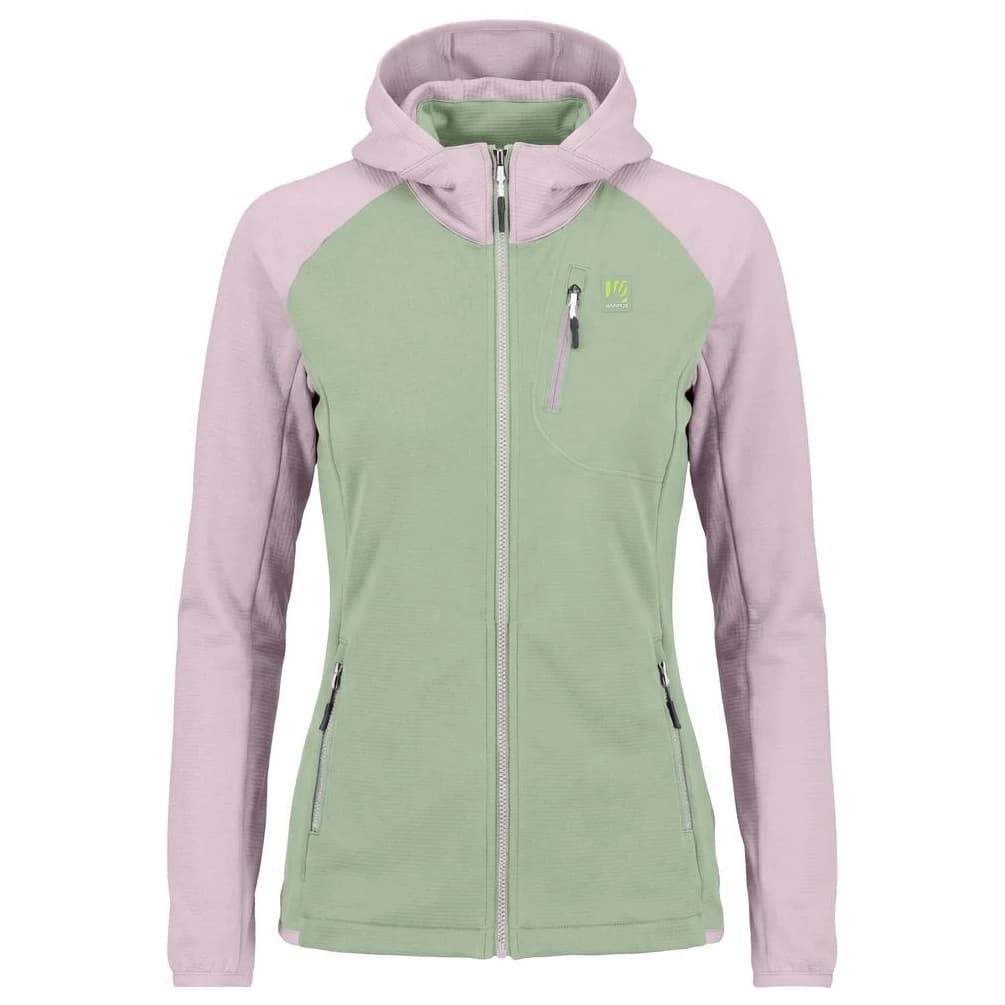 Дамско поларено яке Karpos Women's Odle Evo Hoodie Full Zip Fleece Fleece jacket - Hedge / Lilac