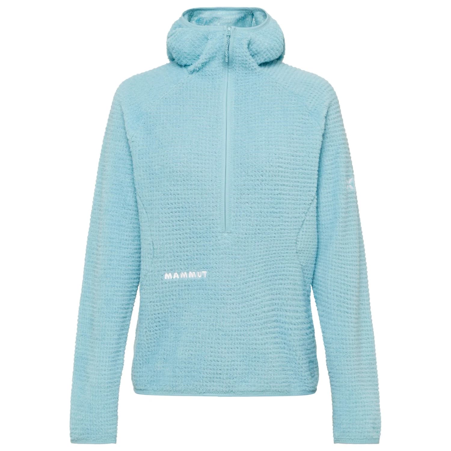 Дамски поларен пуловер Mammut Women's Eiger Free ML Air Half Zip Hoodie Fleece jumper - Nebla