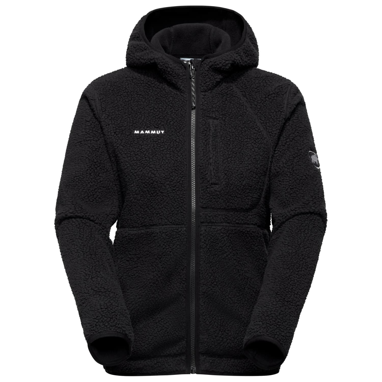 Поларено яке Mammut Women's Falera Pro ML Hooded Jacket Fleece jacket - Black