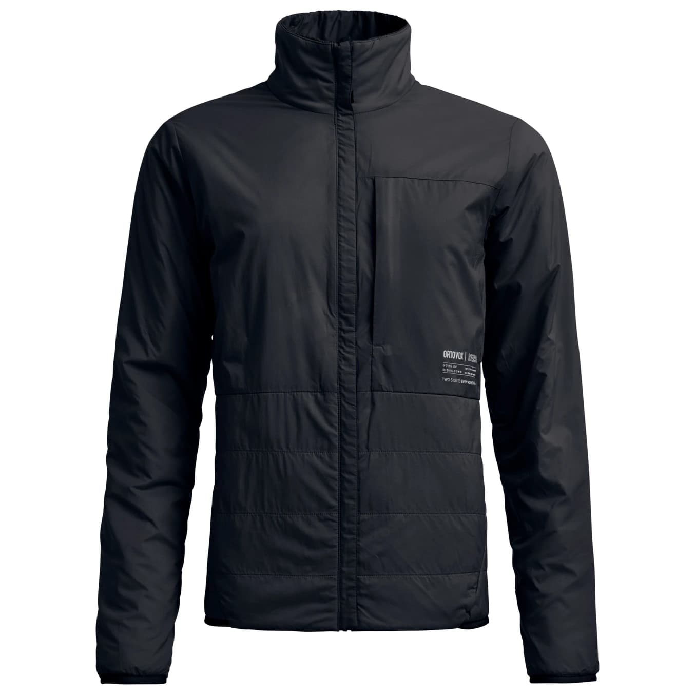 Дамско вълнено яке Ortovox Women's Ortler Metawool 60 Rev Jacket Merino jacket - Black Raven