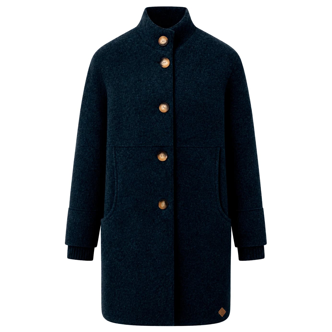 Вълнено яке STAPF Women's Anni Coat - Ocean