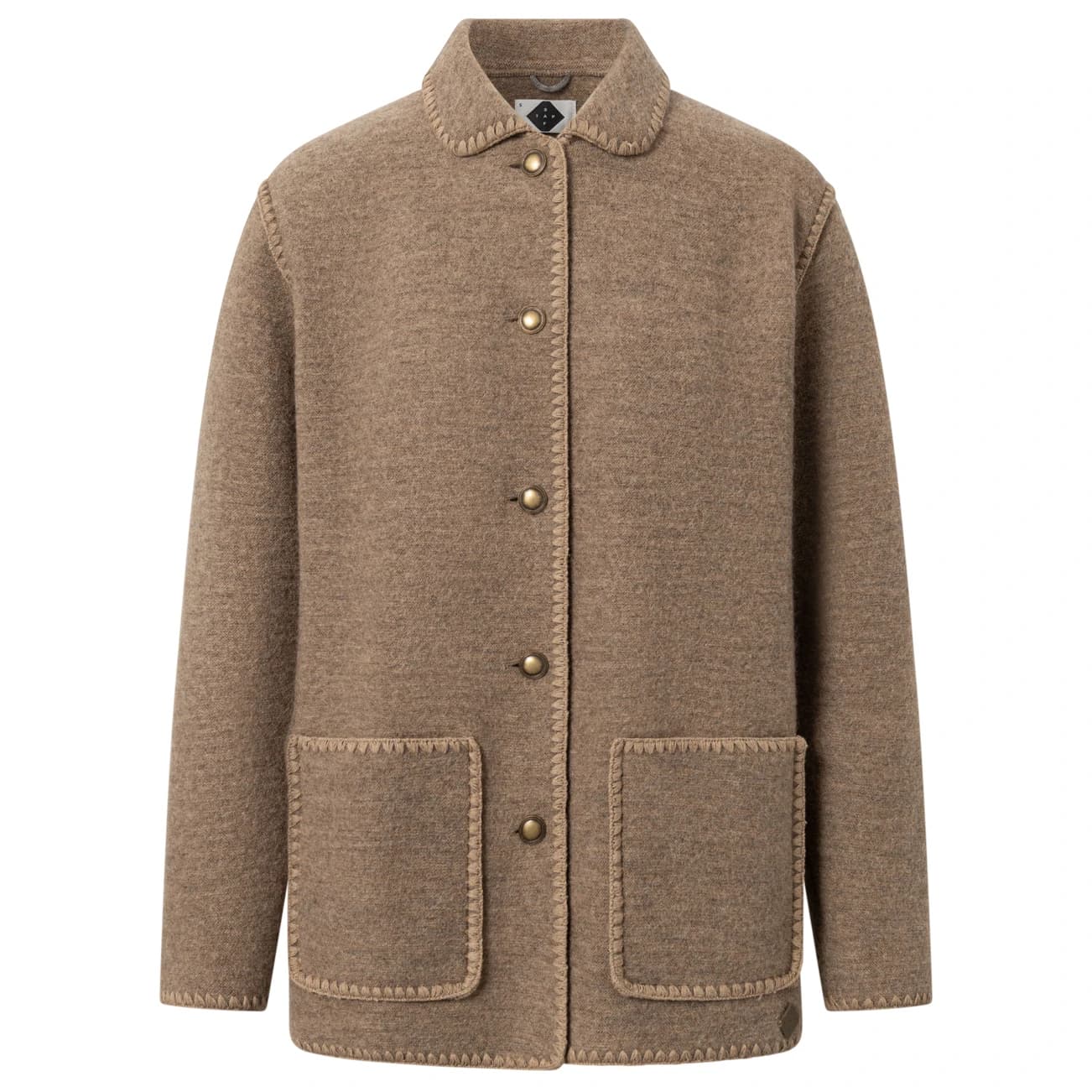 Вълнено яке STAPF Women's Cassandra Wool jacket - Legno
