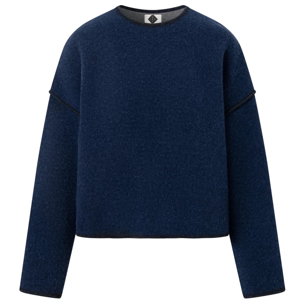 Вълнен пуловер STAPF Women's Nevana Wool jumper - Ocean