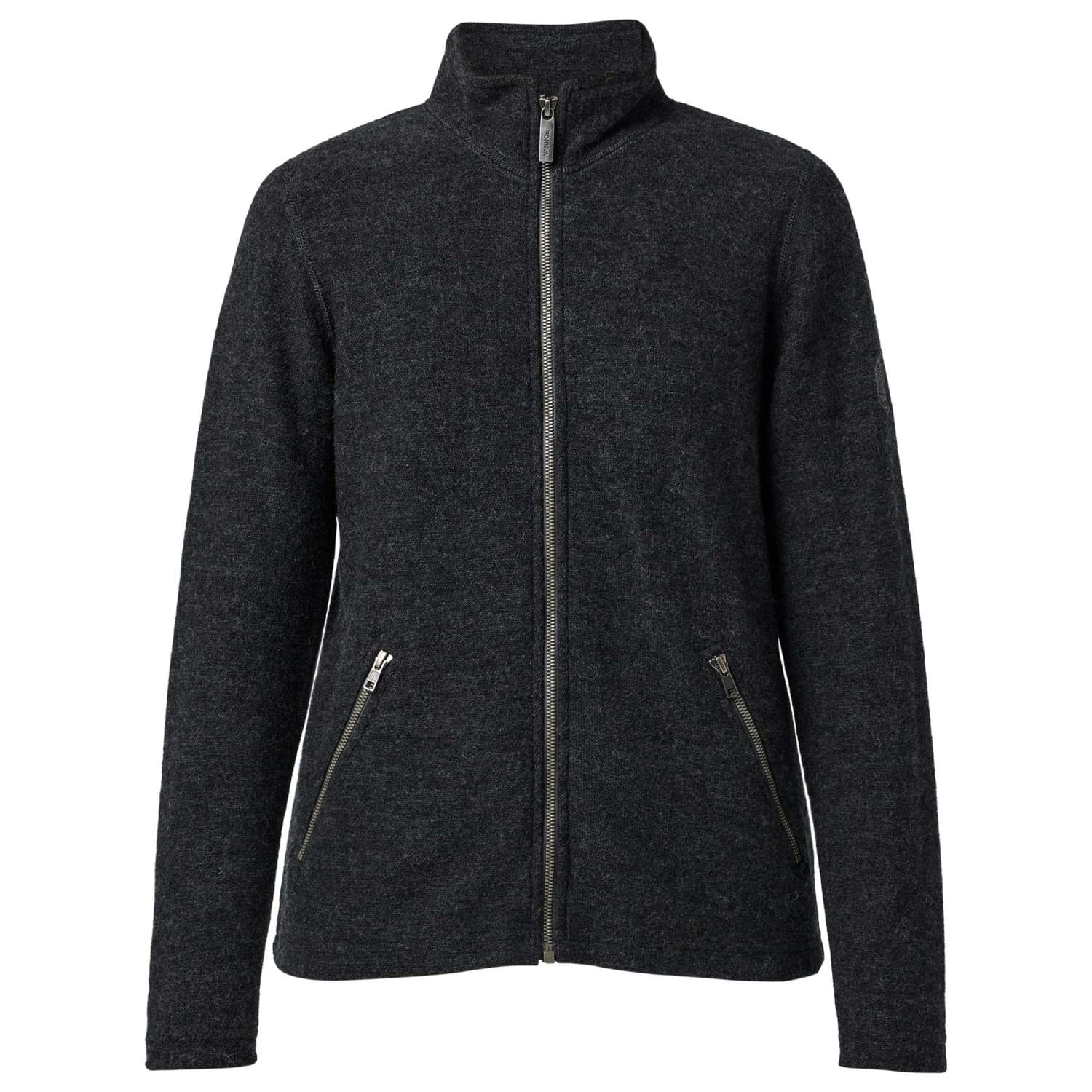 Вълнено яке Ivanhoe of Sweden Women's Bella Full Zip Wool jacket - Graphite Marl