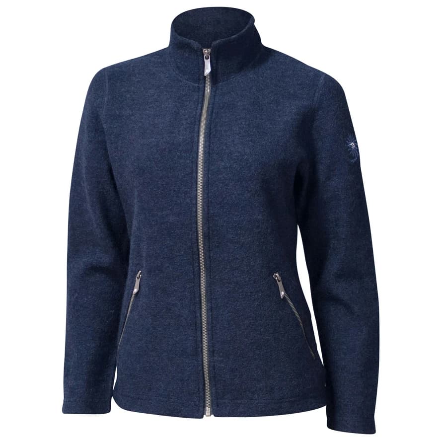 Вълнено яке Ivanhoe of Sweden Women's Bella Full Zip Wool jacket - Light Navy